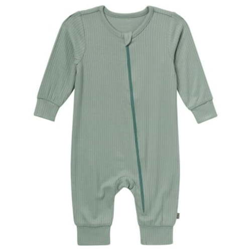 Modern Moments by Gerber Baby Neutral S uper Soft Long Sleeve Coverall, Sizes Newborn - 12 Months