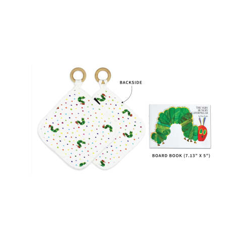 Organic Lovey & Book Bundle, The Very Hungry Caterpillar