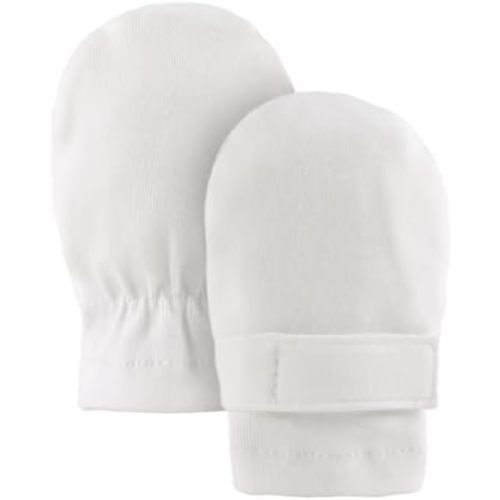 Newborn Baby Mittens Infant No Scratch Gloves Cotton Mitts for Baby Girls Boys