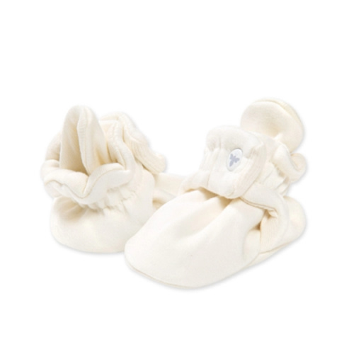 Solid Adjustable Organic Baby Booties | Burt's Bees Baby™