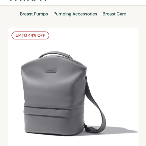 Willow Pump Anywhere Bag - Breast Pump Bag | Willow