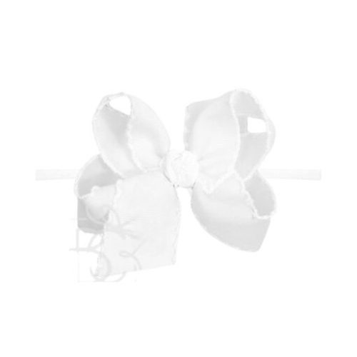 Satin Double Knot Bow on Clip