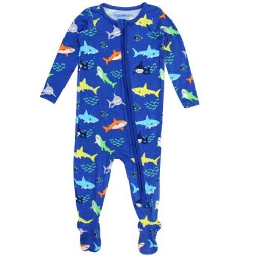 RuggedButts SoftSnooze Baby Boys One Piece Footie Pajamas - Blast Off, 0-3m