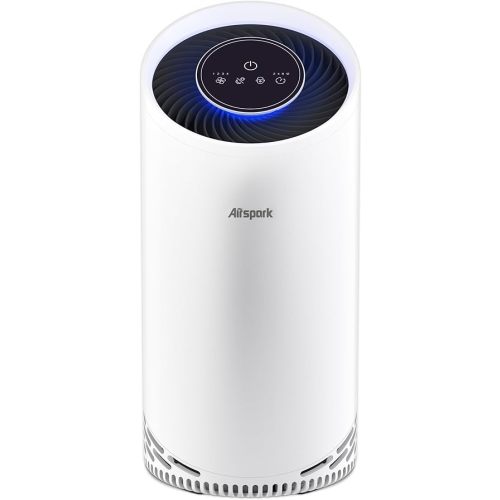 Air Purifiers for Home Large Room Up to 1375 ft², 4-in-1 True HEPA Air Purifier for Pets Hair Dander Pollen Smoke Cooking Pet Smell. CADR 187 m³/h, Air Cleaner for Bedroom Nursery Living Room