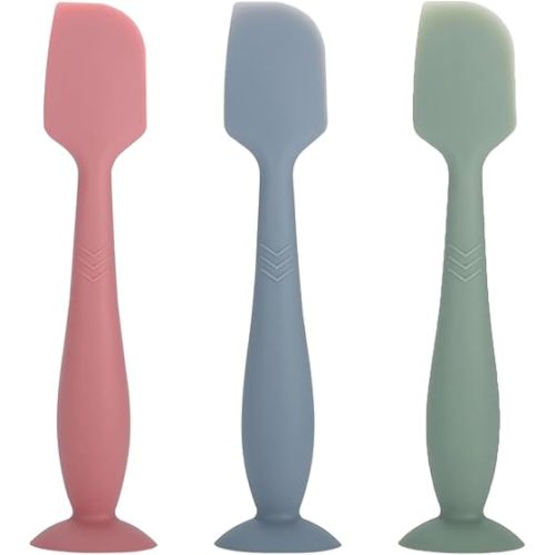 3-Pack Baby Diaper Cream Spatula - Baby Diaper Rash Cream Applicator for Butt Paste Diaper Cream - Diaper Cream Brush for Newborn Baby Essentials (B)