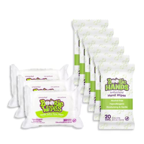 Boogie Hand Sanitizer Wipes & Bundle, For Cold Symptom Relief for Baby & Kids