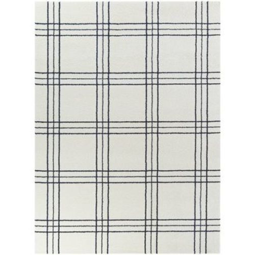 5'3"x7' Turner Plaid Kids' Rug White - Balta Rugs
