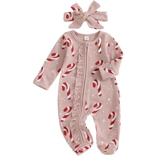 Newborn Baby Christmas Pajamas