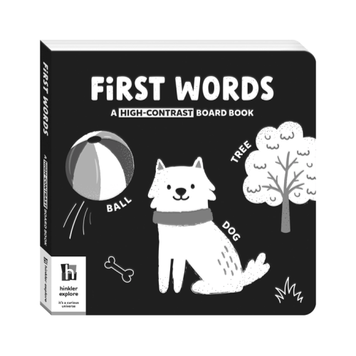 First Words A High-Contrast Board Book