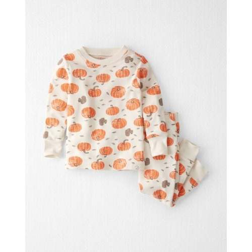 Baby Organic Cotton Pajamas in Harvest Pumpkins Print - Little Planet | Carter's