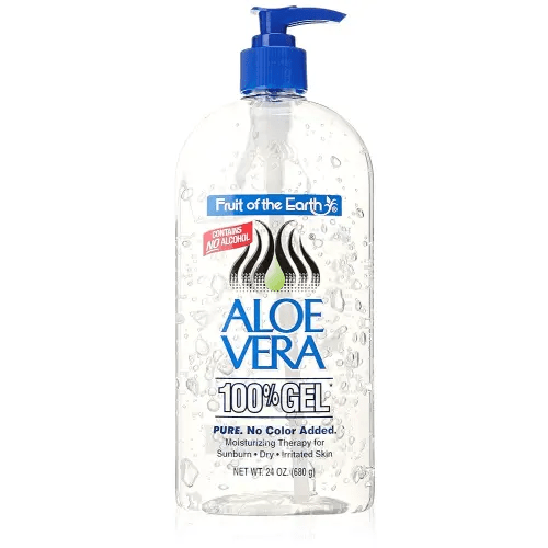Fruit of the Earth 100% Aloe Vera Gel, 24 Ounce