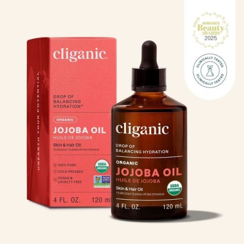 Cliganic Organic Jojoba Oil, 4oz