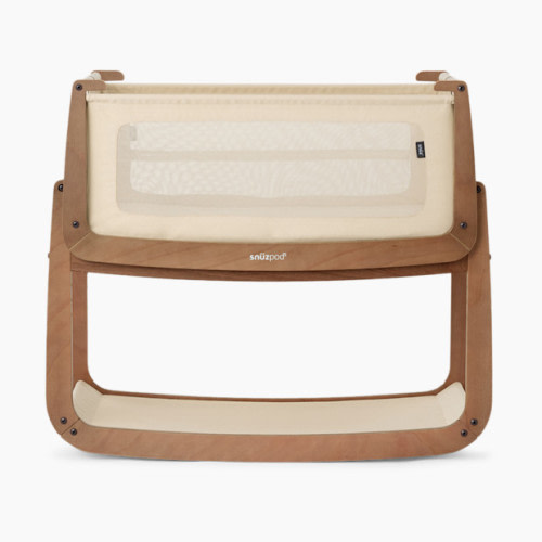 SnuzPod5 Bedside Bassinet - Walnut