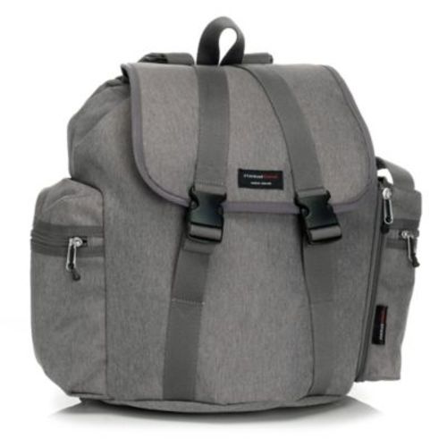 Storksak Backpack Diaper Bag in Grey - GREY - DIAPER BAG