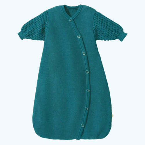 DISANA Organic Merino Wool Long-Sleeve Sleeping Bag for Baby – Danish Woolen Delight