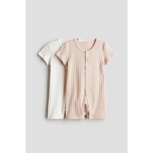 2-PACK COTTON JERSEY PAJAMA JUMPSUITS