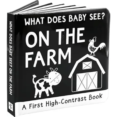 What Does Baby See? On the Farm (High Contrast Board Book)
