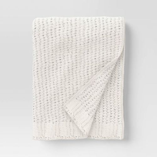 50"x60" Chenille Knit Throw Pillow - Threshold™