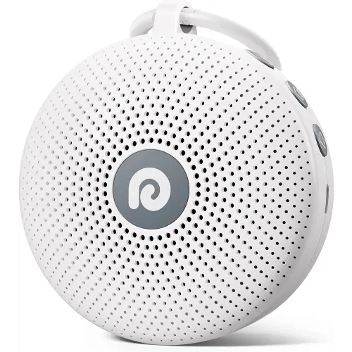 Dreamegg White Noise Machine - Portable Sound Machine for Baby Adult, Features Powerful Battery, 21 Soothing Sound, Noise Canceling for Office & Sleeping, Sound Therapy for Home, Travel, Registry Gift