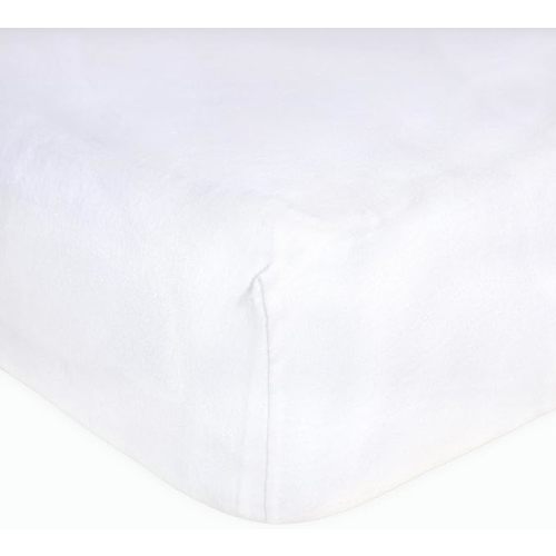 Burt's Bees Baby Essential Organic Cotton Fitted Crib Sheet, Breathable for Boy Girl Standard Crib & Toddler Mattresses