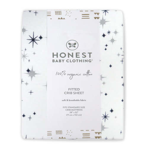 Organic Cotton Fitted Crib Sheet | Honest Baby Clothing