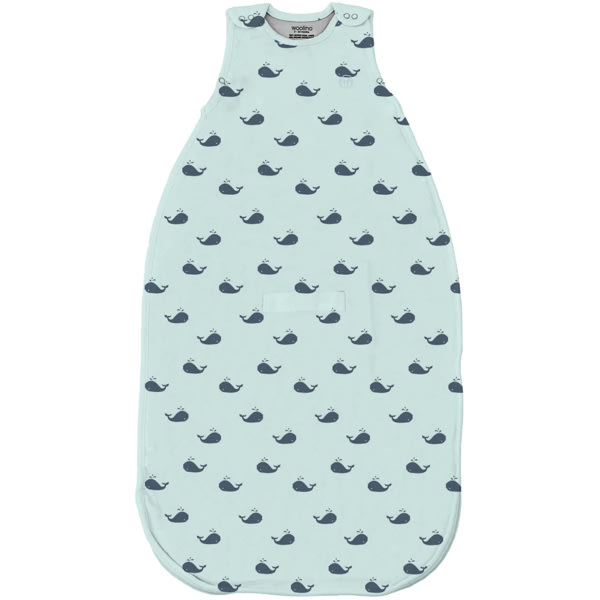4 Season® Ultimate Baby Sleep Bag, Merino Wool & Organic Cotton, Whales