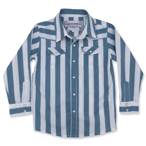 Powder River Long Sleeve Pearl Snap (Toddler-Adult)