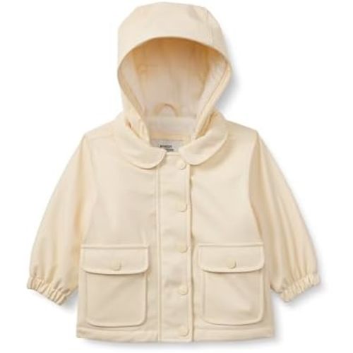 Amazon Essentials x Sofia Grainge Toddlers and Baby Girls' Water-Repellent Rain Jacket