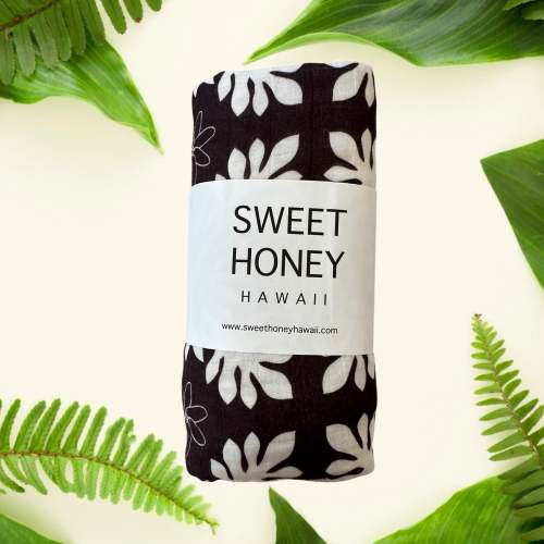 Lokelani Bamboo Swaddle Blanket
