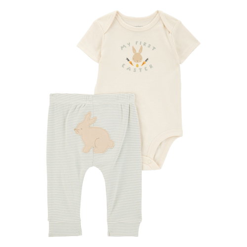Baby 2-Piece My First Easter Bodysuit Pant Set - Ivory - Carter's | Carter's