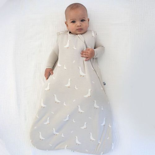 Günamüna® Baby Bamboo Rayon With Diaper-zipper Sleep Bag 2.5 Tog - Goose - 2t-3t