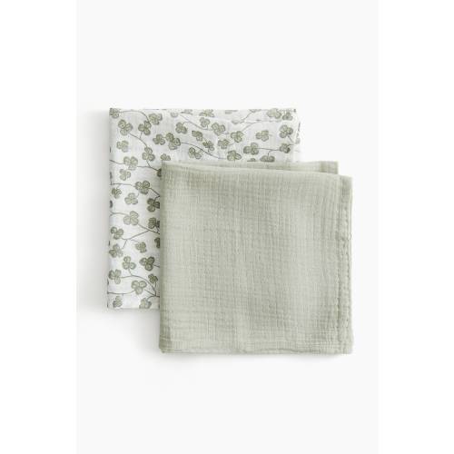 2-PACK SMALL MUSLIN CLOTHS