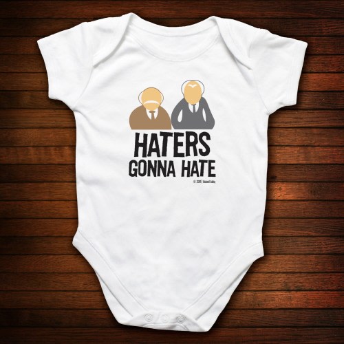 Haters Gonna Hate One Piece Bodysuit - Funny Baby Gift