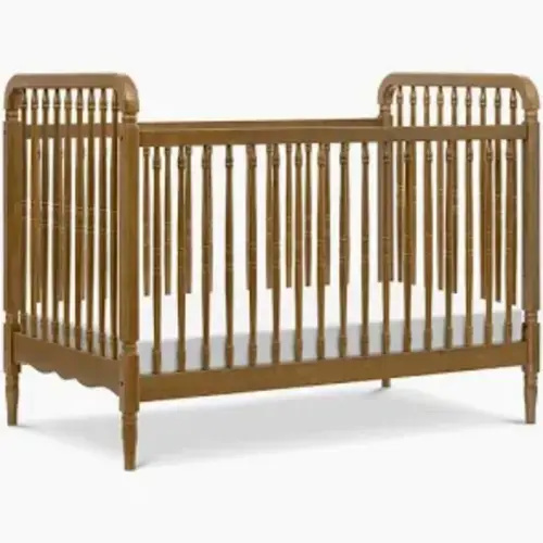 Liberty 3-in-1 Convertible Spindle Crib with Toddler Bed Conversion Kit