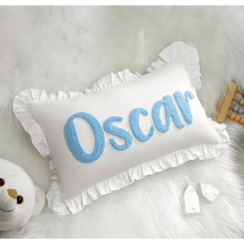 Personalized Baby Name Pillow, Custom Baby Gift, Baby Shower Gift, Newborn Gift, New Mom Gift, Pregnancy Gift, Baby Reveal, Punch Needle