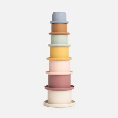 Kynd Baby Silicone Stacking Cups | Baby Bunting AU