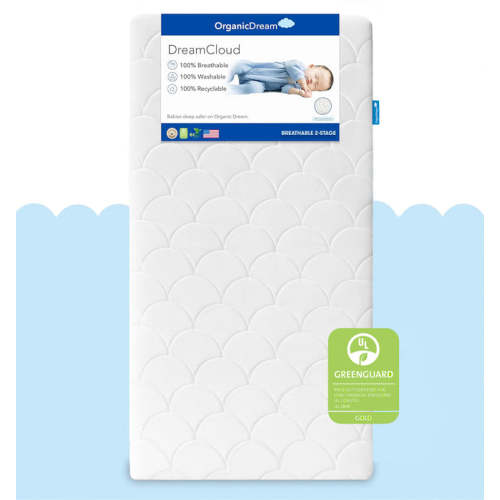 Organic Dream, DreamCloud 2-Stage Crib & Toddler Mattress — buybuy BABY