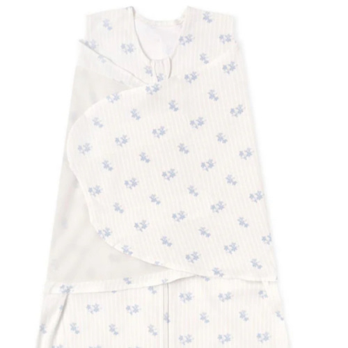 Vintage Floral Cotton Swaddle | HALO