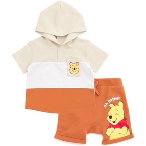 Disney Pullover Hoodie and French Terry Shorts Newborn to Little Kid Sizes (Newborn - 5)