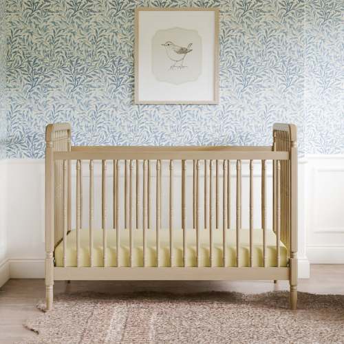 Namesake Liberty 3-in-1 Convertible Spindle Crib with Toddler Bed Conversion Kit
