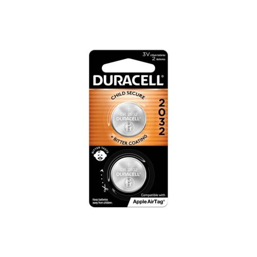 Duracell 2032 Lithium Coin Battery - 2pk Specialty Battery W/ Bitterant Technology