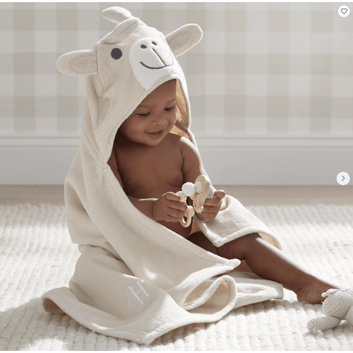 Baby Character Hooded Towel