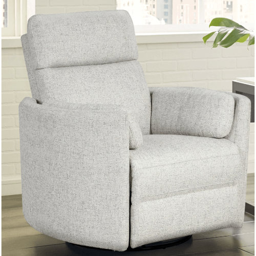 Parker House Radius Plus Power Swivel Glider - Quartz/Natural Beauty