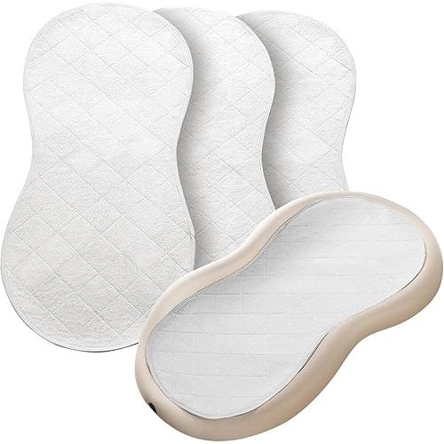Baby Changing Pad Liners,Fit for Changing Table Liners are Warm On a Baby's Back,Thicker & Non-Slip,3 Count