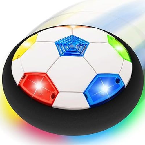 Hover Soccer Ball for Kids, Light-Up Soccers Ball Boys Toys, Kids Training Hover Balls Indoor Toy Games, Birthday Gifts for Kid Age 4, 5, 6, 7, 8-10 Year Old Boy - Soccer