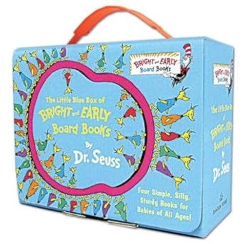 The Little Blue Boxed Set of Bright and Early Board Books by Dr. Seuss
