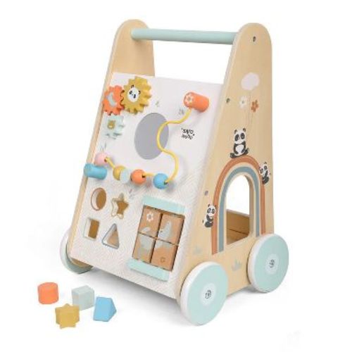 SARO Multi-Activity Walker: Enhance Kids Development with 7 Sensory Activities - Baby's First Steps & Motor Skill Development Toy