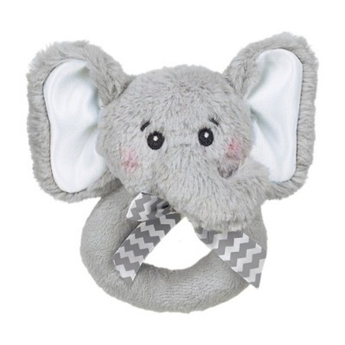 Bearington Baby Lil' Spout, 5.5 Inch Gray Elephant Plush Stuffed Animal, Baby Elephant Baby Stuff