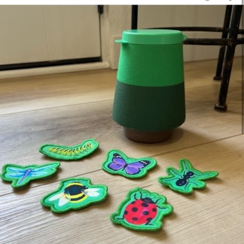 LOVEVERY felt “ fuzzy bug shrub”