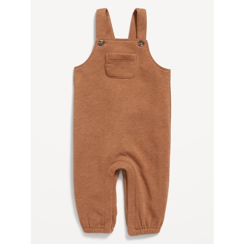 Unisex Sleeveless Button-Strap Overalls for Baby